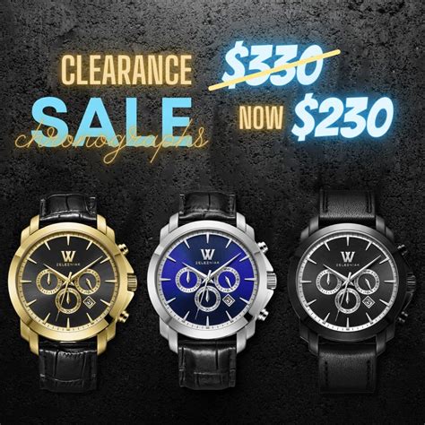 clearance sale on watches|watches clearance sale usa.